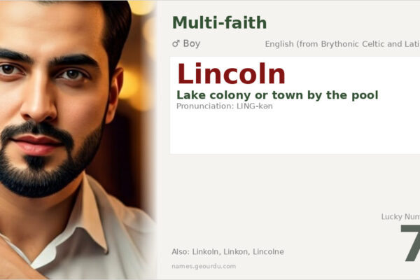 Lincoln Name Meaning — Origin, Gender & Details (2025)