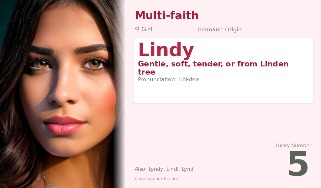Lindy Name Meaning and Details