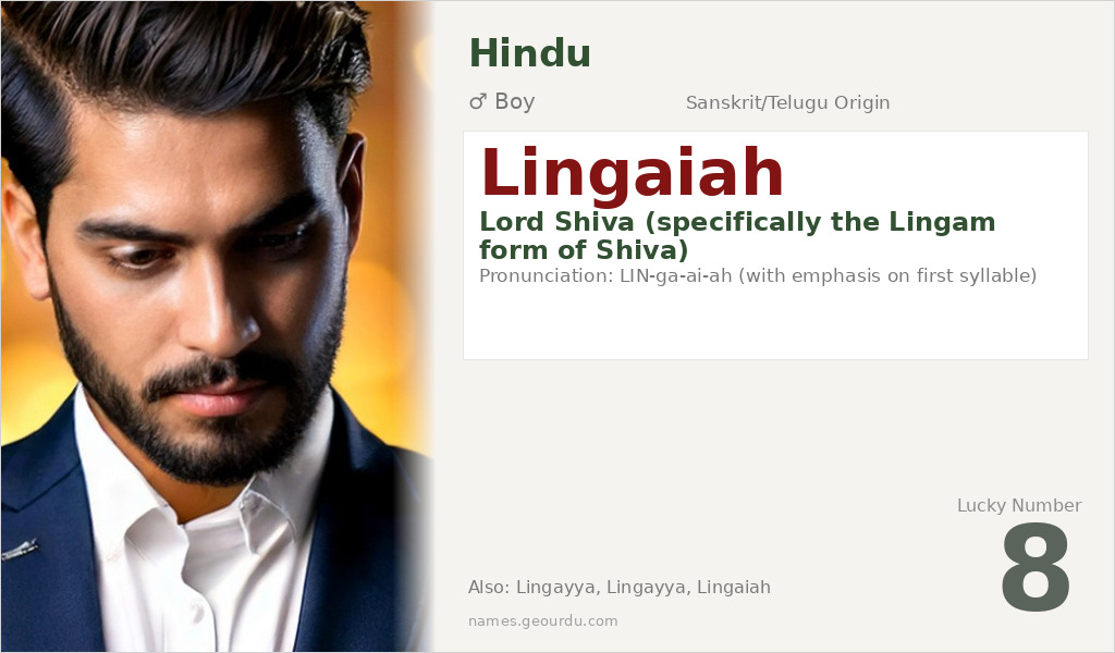 Lingaiah Name Meaning and Details