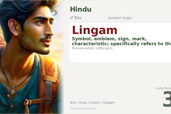 Lingam Name Meaning — Sanskrit Origin, Hindu Significance & Details (2025)
