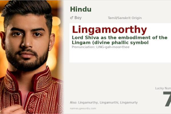 Lingamoorthy Meaning — Tamil/Sanskrit Origin, Boy Name & Shiva Connection (2025)
