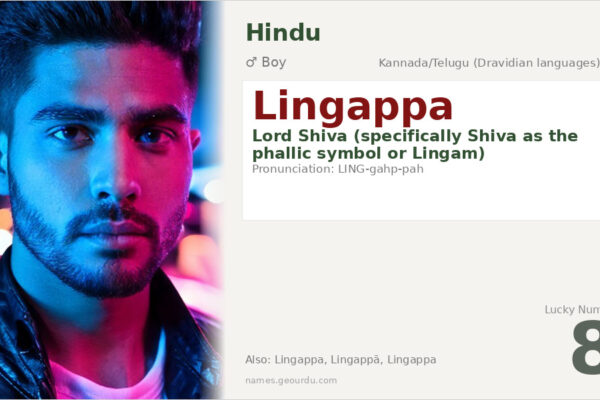 Lingappa Meaning — Origin, Gender & Details (2025)