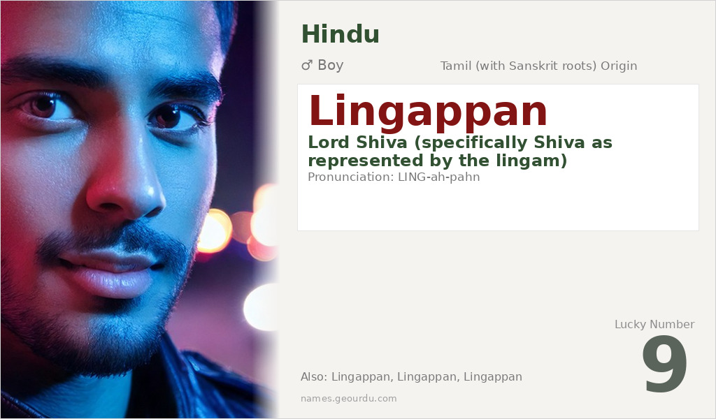Lingappan Name Meaning and Details