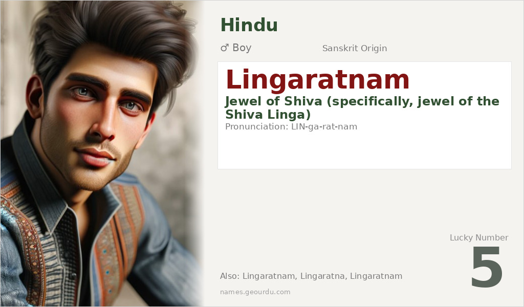 Lingaratnam Name Meaning and Details