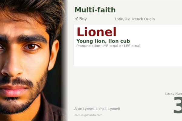 Lionel Name Meaning — Origin, Gender & Details (2025)