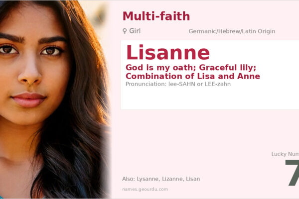 Lisanne Name Meaning — Origin, Gender & Details (2025)