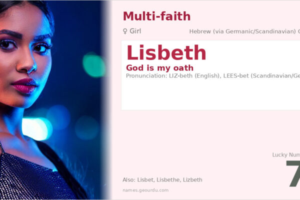 Lisbeth Name Meaning — Hebrew Origin, Girl Name & Details (2025)
