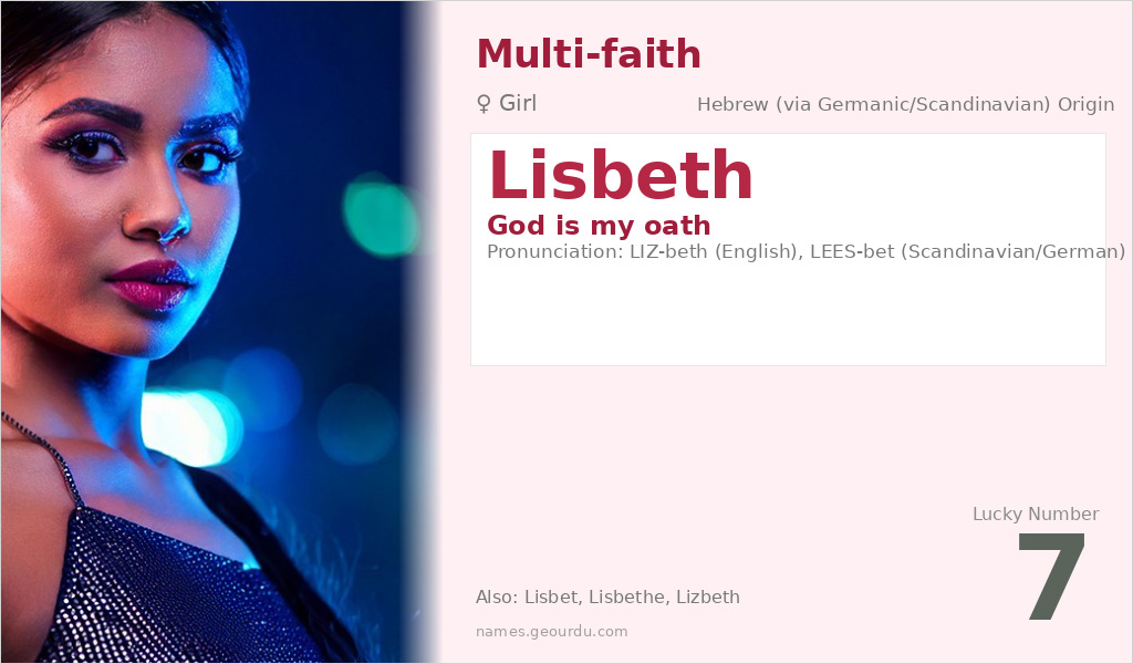 Lisbeth Name Meaning and Details