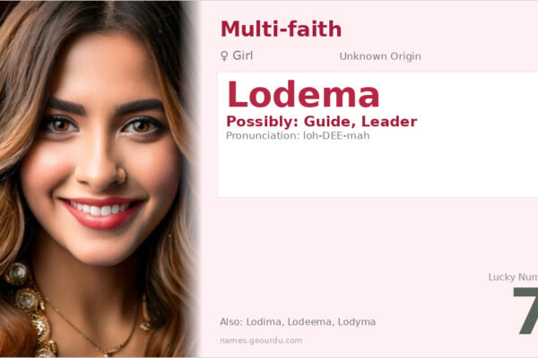 Lodema Name Meaning — Origin, Gender & Details (2025)