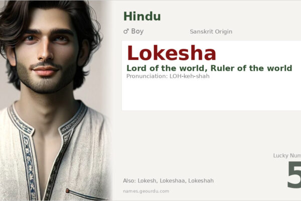Lokesha Name Meaning — Sanskrit Origin, Boy Name & Details (2025)