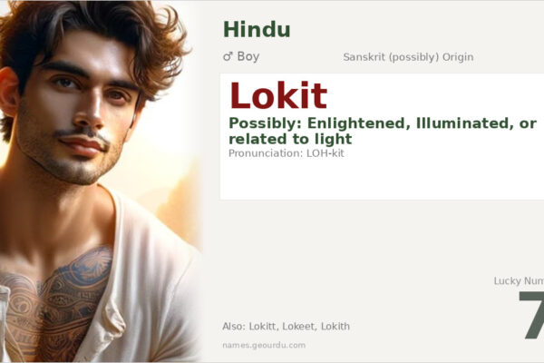 Lokit Name Meaning — Origin, Gender & Details (2025)