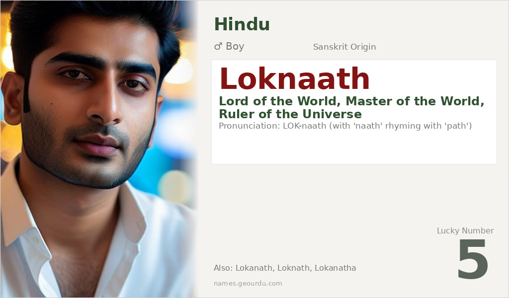 Loknaath Name Meaning and Details