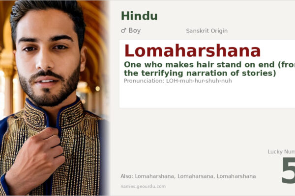 Lomaharshana Meaning — Sanskrit Origin, Boy Name & Mythology (2025)