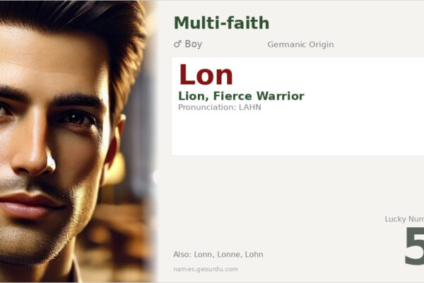 Lon Name Meaning — Origin, Gender & Details (2025)