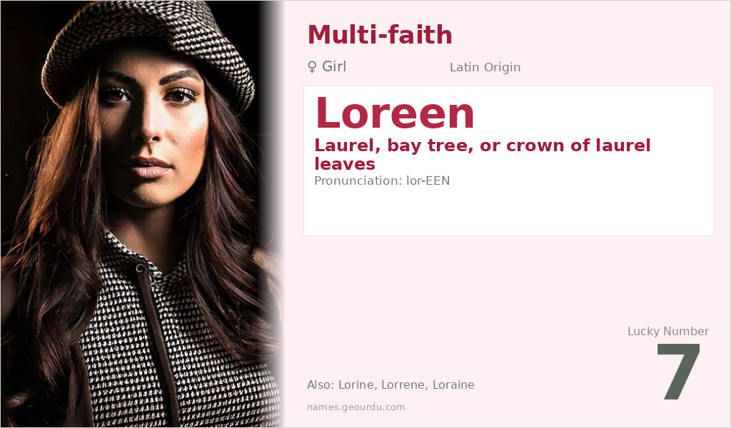 Loreen Name Meaning and Details