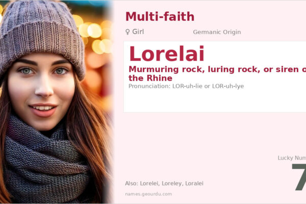 Lorelai Name Meaning — Germanic Origin, Girl Name & Mythology (2025)