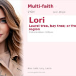 Lori Name Meaning and Details