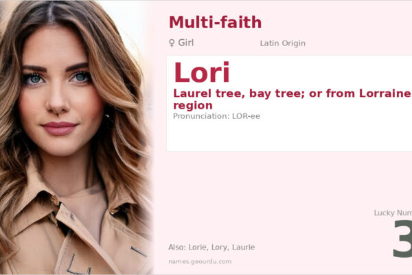 Lori Name Meaning — Latin Origin, Girl Name & Details (2025)