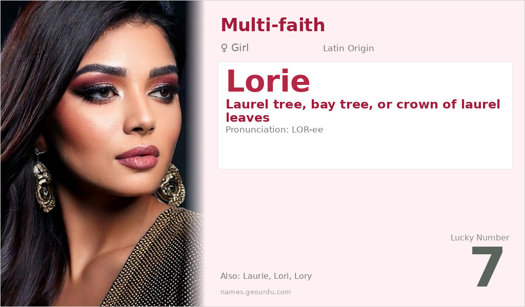 Lorie Name Meaning and Details