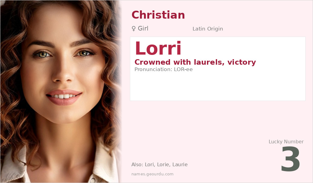 Lorri Name Meaning and Details