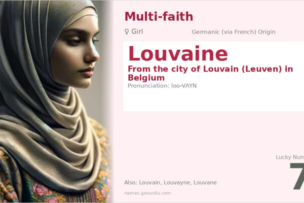 Louvaine Name Meaning — Origin, Gender & Details (2025)