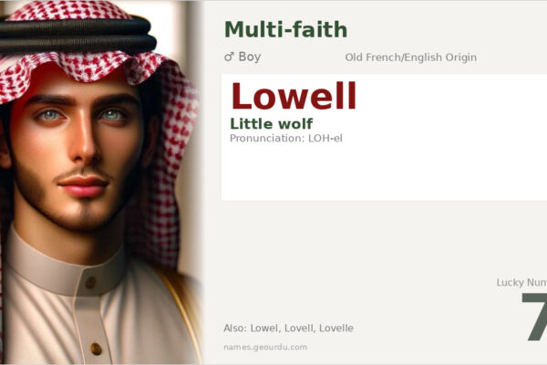 Lowell Name Meaning — Origin, Gender & Details (2025)