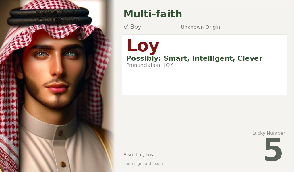 Loy Name Meaning and Details