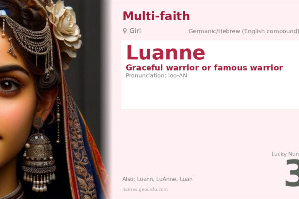 Luanne Name Meaning — Origin, Gender & Details (2025)