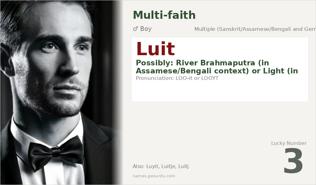 Luit Name Meaning and Details