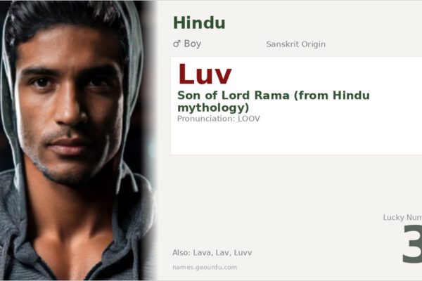 Luv Name Meaning — Hindu Origin, Mythology & Details (2025)