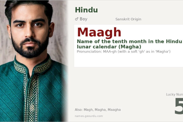 Maagh Name Meaning — Hindu Origin, Boy Name & Details (2025)