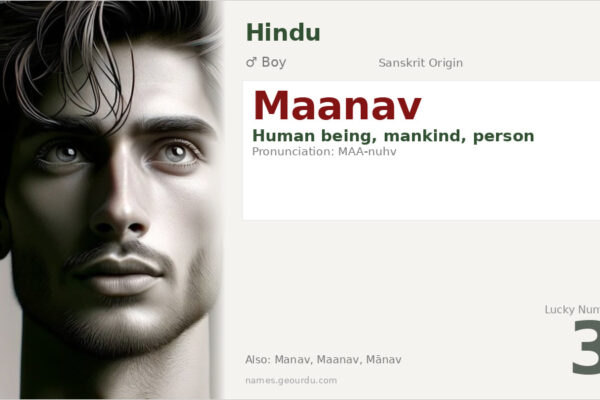 Maanav Name Meaning — Sanskrit Origin, Boy Name & Details (2025)