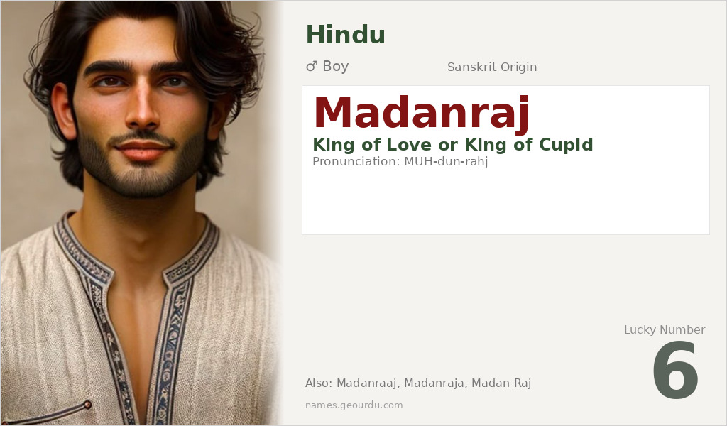 Madanraj Name Meaning and Details