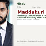Maddukuri Name Meaning and Details