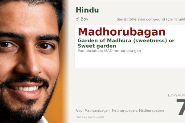 Madhorubagan Meaning — Sanskrit Origin, Boy Name & Details (2025)