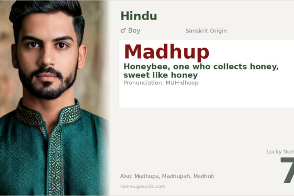 Madhup Name Meaning — Sanskrit Origin, Boy Name & Details (2025)