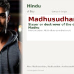 Madhusudhana Name Meaning and Details
