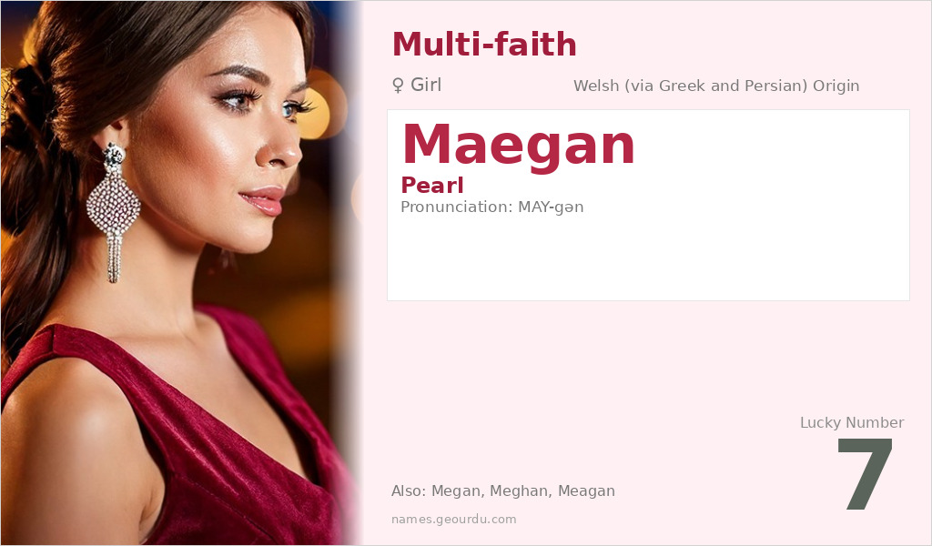 Maegan Name Meaning and Details