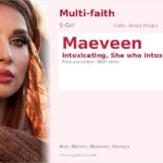 Maeveen Name Meaning and Details
