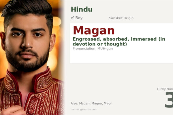 Magan Name Meaning — Sanskrit Origin, Boy Hindu Name & Details (2025)