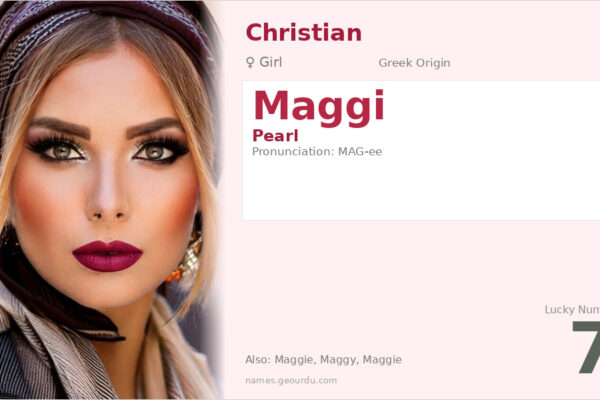 Maggi Name Meaning — Pearl Origin, Girl Name & Christian Tradition (2025)