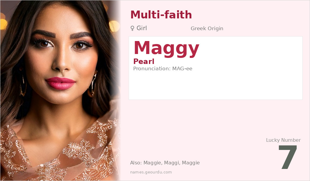 Maggy Name Meaning and Details