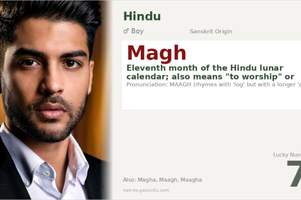 Magh Name Meaning — Sanskrit Origin, Hindu Month & Cultural Significance