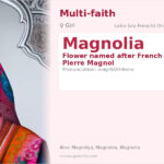 Magnolia Name Meaning and Details