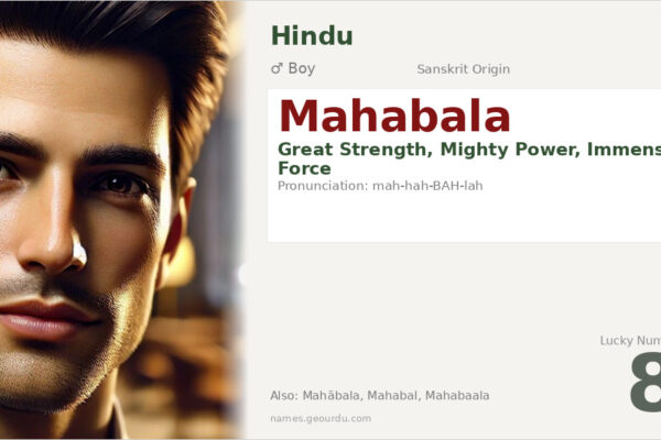 Mahabala Meaning — Sanskrit Origin, Boy Name & Details (2025)