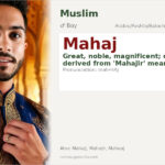 Mahaj Name Meaning and Details