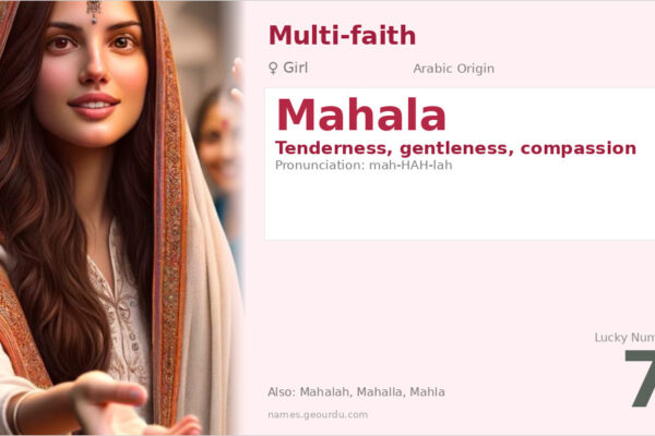 Mahala Name Meaning — Arabic Origin, Girl Name & Details (2025)