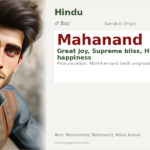 Mahanand Name Meaning and Details