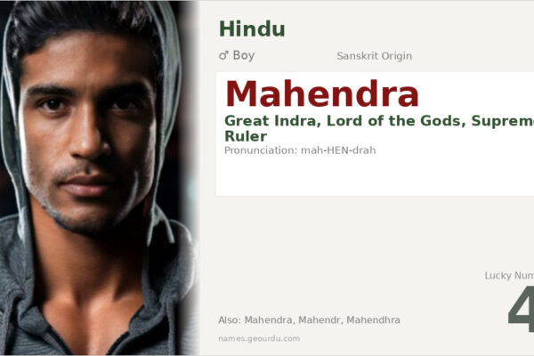 Mahendra Name Meaning — Sanskrit Origin, Boy Name & Details (2025)