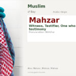 Mahzar Name Meaning and Details